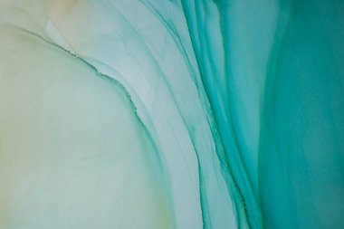 Modern sanat. Mermer dokusu. Doğal desen. Mürekkep renkleri inanılmaz derecede parlak. Tasarım kapağı, poster ve broşür için geçerli olan sanatsal arka plan. Alkol mürekkebi deniz dokusu. Çağdaş sanat.