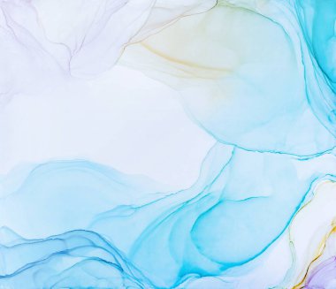 Tasarım kapağı, poster ve broşür için geçerli olan sanatsal arka plan. Modern sanat. Mermer dokusu. Doğal desen. Mürekkep renkleri inanılmaz derecede parlak. Alkol mürekkebi deniz dokusu. Çağdaş sanat.