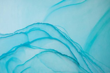 Tasarım kapağı, poster ve broşür için geçerli olan sanatsal arka plan. Modern sanat. Mermer dokusu. Doğal desen. Mürekkep renkleri inanılmaz derecede parlak. Alkol mürekkebi deniz dokusu. Çağdaş sanat.