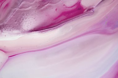 Soyut akrilik resim. Mermer mavisi soyut arkaplan. Sıvı mermer deseni. Karışık mavi ve yeşil boyalarla el boyası arka plan. Modern sanat.