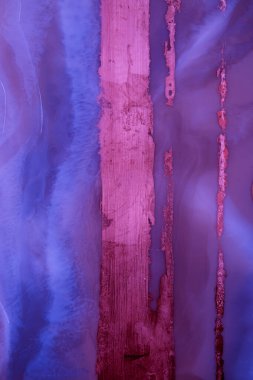 Sıvı akış desenli boya. Modern sanat geçmişi. Soyut epoksi reçine resmi. Bronz renkli yeşil dalgalar. soyut dijital kağıt ince sanat deseni.