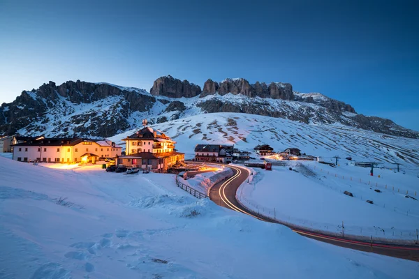 Passo Pordoi, Italië — Stockfoto