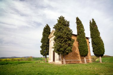 Pienza yakınındaki Şapel