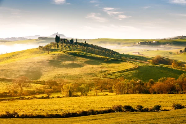 Toscana cores vibrantes — Fotografia de Stock