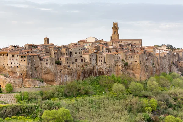 Stadtbild von Pitigliano, Toskana — Stockfoto