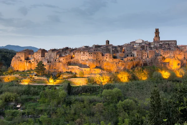 Pitigliano Stadt, Toskana — Stockfoto