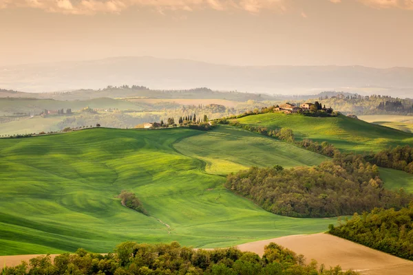 Bella mattinata in Toscana — Foto Stock