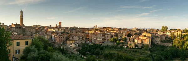 Panoráma města siena — Stock fotografie