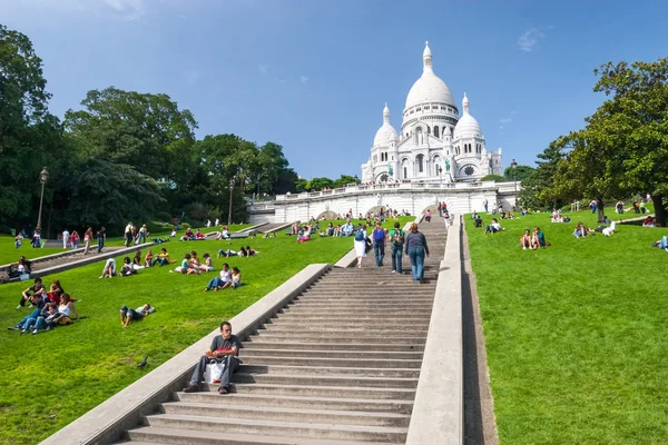 Basilique of the Sacre-Coeur, Paris, France — Stock Photo, Image