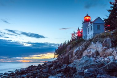 Deniz feneri bas Harbor, Maine