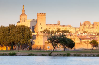 Palais des Papes Avignon, Provence, Fransa