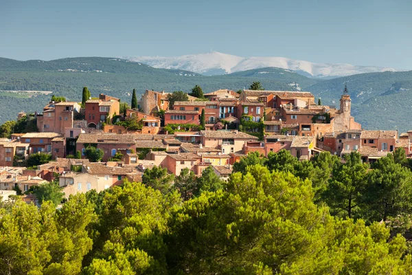 หมู่บ้าน Roussillon, Provance, ประเทศฝรั่งเศส — ภาพถ่ายสต็อก