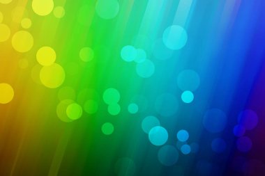 Baloncuklu gökkuşağı duvar kağıdı