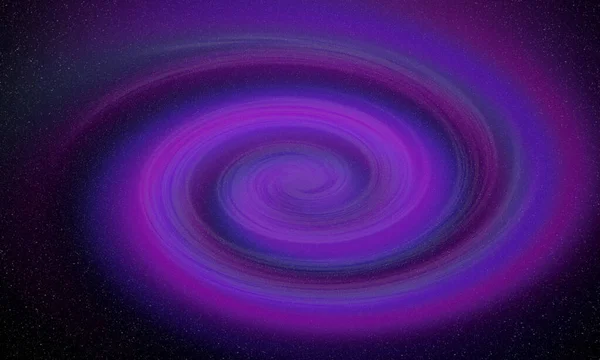 Boşluk Açık Uzaya Doğru Spiral Yapın Yıldızlı Kara Gökyüzü — Stok fotoğraf