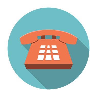 Danışma telefon simgesini düz