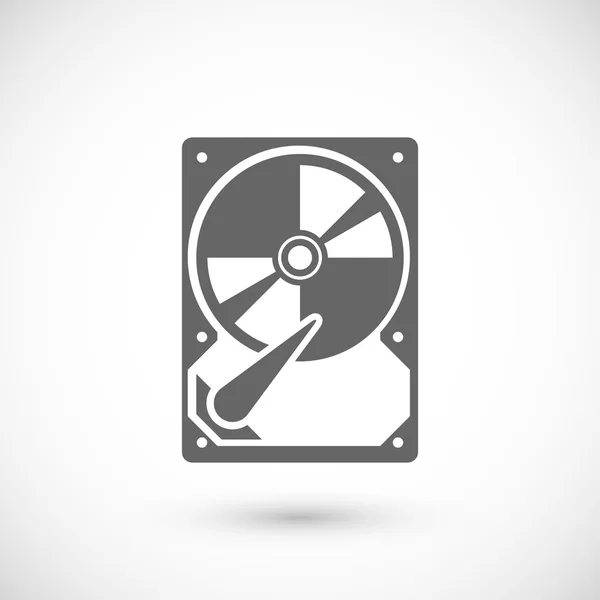 Icono de disco duro — Vector de stock