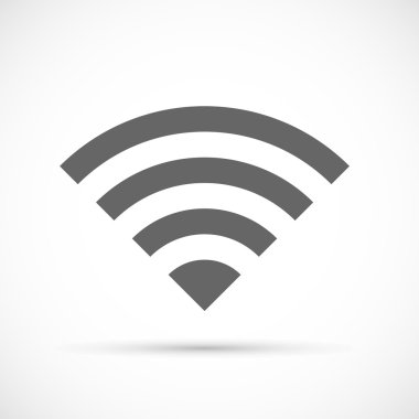 Kablosuz simgesini düz