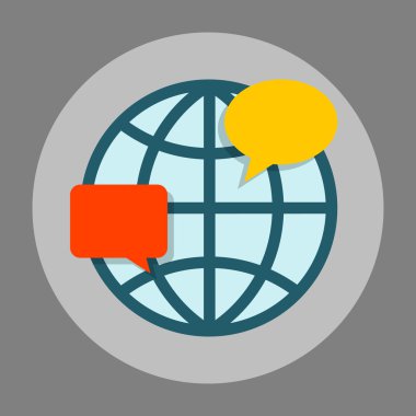 Konuşma balonları Dünya'dan