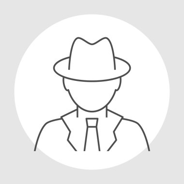 Dedektif avatar satırı simgesi