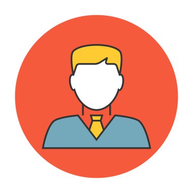 İşadamı avatar simge