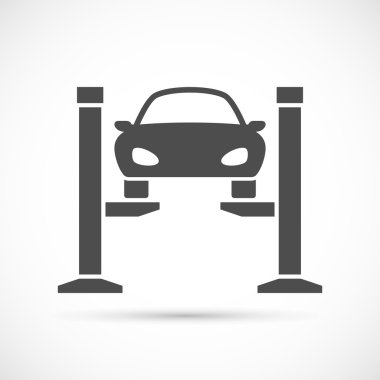 Araba kaldırma simgesini