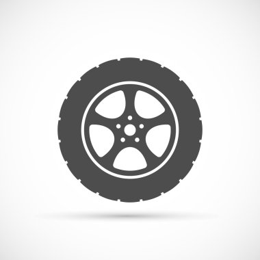 araba tekerlek simgesi