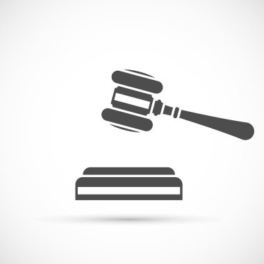 Yargıç tokmak simgesi