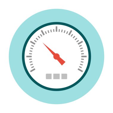 Hız göstergesi simgesi düz