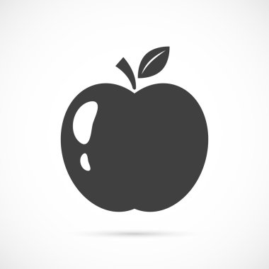 elma vektör simgesi