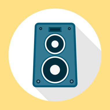 Müzik hoparlörü simgesi