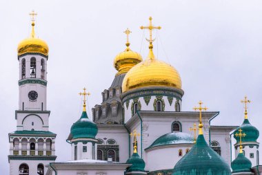 2020 kışında yeni Kudüs. Diriliş Katedrali