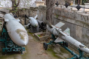 Shipboard missiles of the USSR period. Anti-ship and anti-aircraft missiles in Sevastopol.