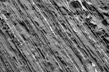 Yakın plan, çapraz çizgili siyah taş.