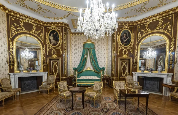 Warsaw Polónia Agosto 2019 Palácio Varsóvia Interior Castelo Real Palácio — Fotografia de Stock