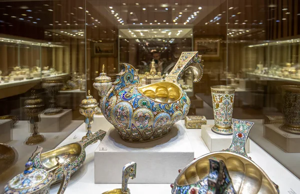 Petersburg Oroszország 2020 Január Shuvalov Palota Belseje Jelenleg Faberge Múzeumnak — Stock Fotó