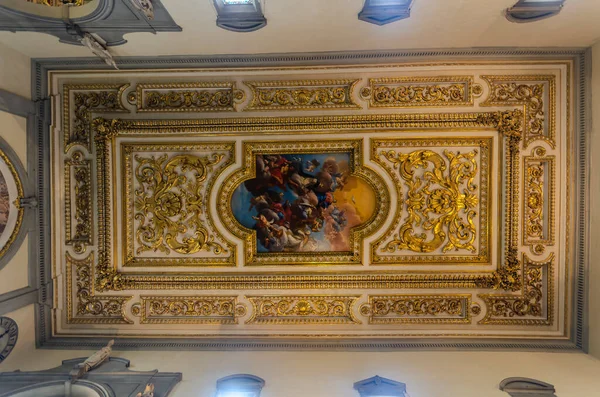 意大利佛罗伦萨 2019年10月16日 圣马可教堂内部 菲伦策圣马可大教堂 — 图库照片