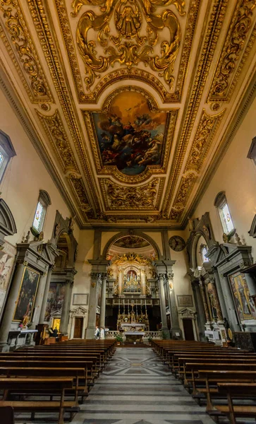 Florença Itália Outubro 2019 Interior Igreja San Marco Basílica São — Fotografia de Stock