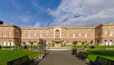 Vatikan 'daki Vatikan Müzesi, Roma, İtalya