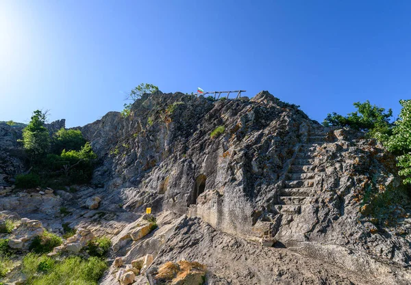 Necrópolis Tracia Antiguo Santuario Lugar Sagrado Llamado Las Piedras Sordas — Foto de Stock