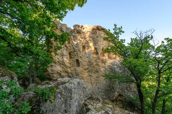 Necrópolis Tracia Antiguo Santuario Lugar Sagrado Llamado Las Piedras Sordas — Foto de Stock