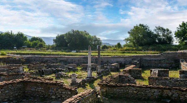 Ruinas Antigua Ciudad Romana Nicopolis Nestum Cerca Ciudad Garmen Región — Foto de Stock