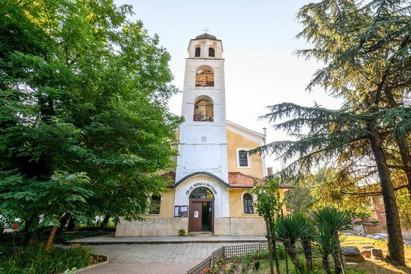 Iglesia Los Santos Cirilo Metodio Ilia Iglesia Ortodoxa Gotse Delchev —  Fotos de Stock