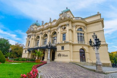 Juliusza Slowacki (Juliusza Slowackiego) Krakow, Polonya Tiyatrosu.