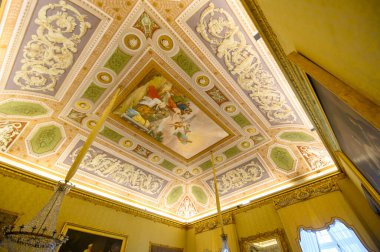 İtalya, CASERTA 'da. Caserta Kraliyet Sarayı (Reggia di Caserta)).