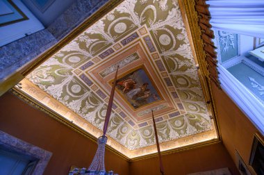 İtalya, CASERTA 'da. Caserta Kraliyet Sarayı (Reggia di Caserta)).