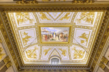 İtalya, CASERTA 'da. Caserta Kraliyet Sarayı (Reggia di Caserta)).