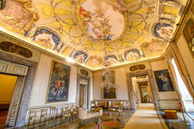 İtalya, CASERTA 'da. Caserta Kraliyet Sarayı (Reggia di Caserta)).