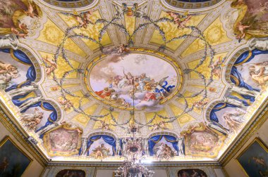 İtalya, CASERTA 'da. Caserta Kraliyet Sarayı (Reggia di Caserta)).