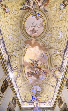 İtalya, CASERTA 'da. Caserta Kraliyet Sarayı (Reggia di Caserta)).