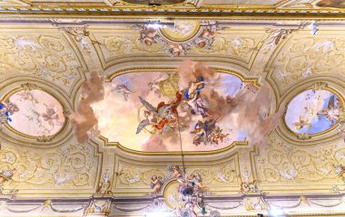 İtalya, CASERTA 'da. Caserta Kraliyet Sarayı (Reggia di Caserta)).